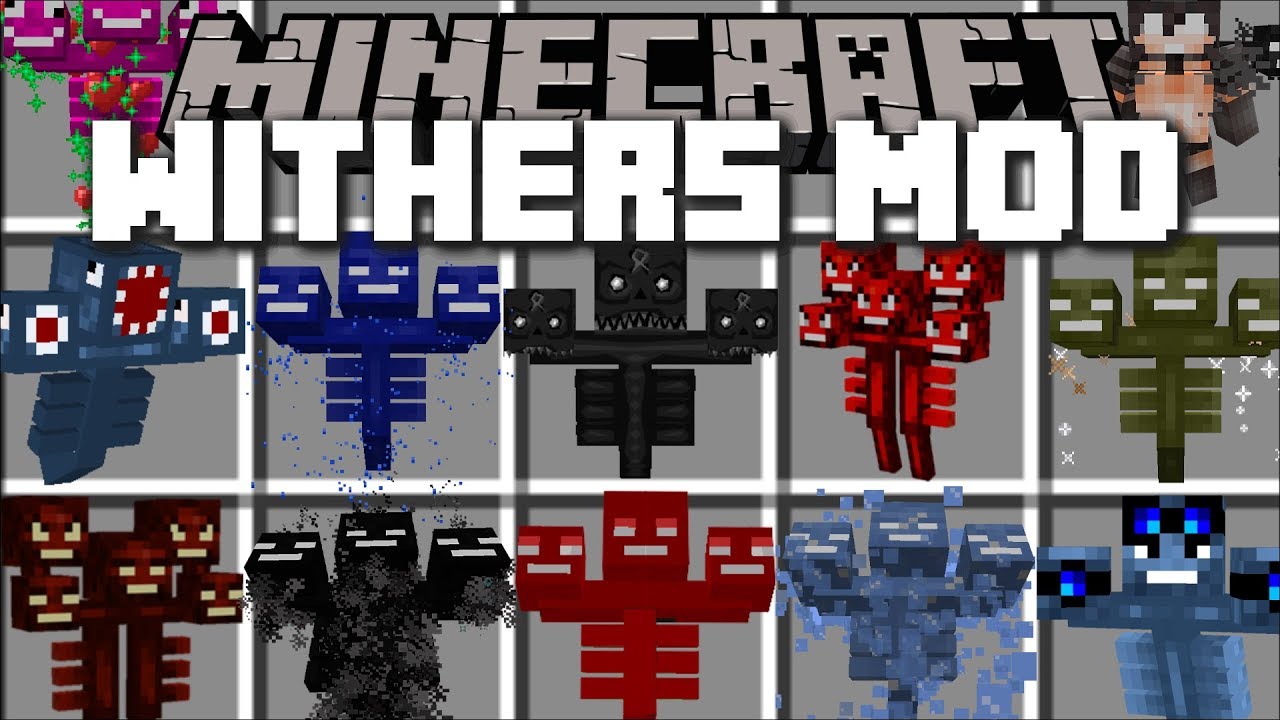 Minecraft WITHER MOD / FIGHT AND SURVIVE AGAINST EVIL WITHER STORM!! Minecraft