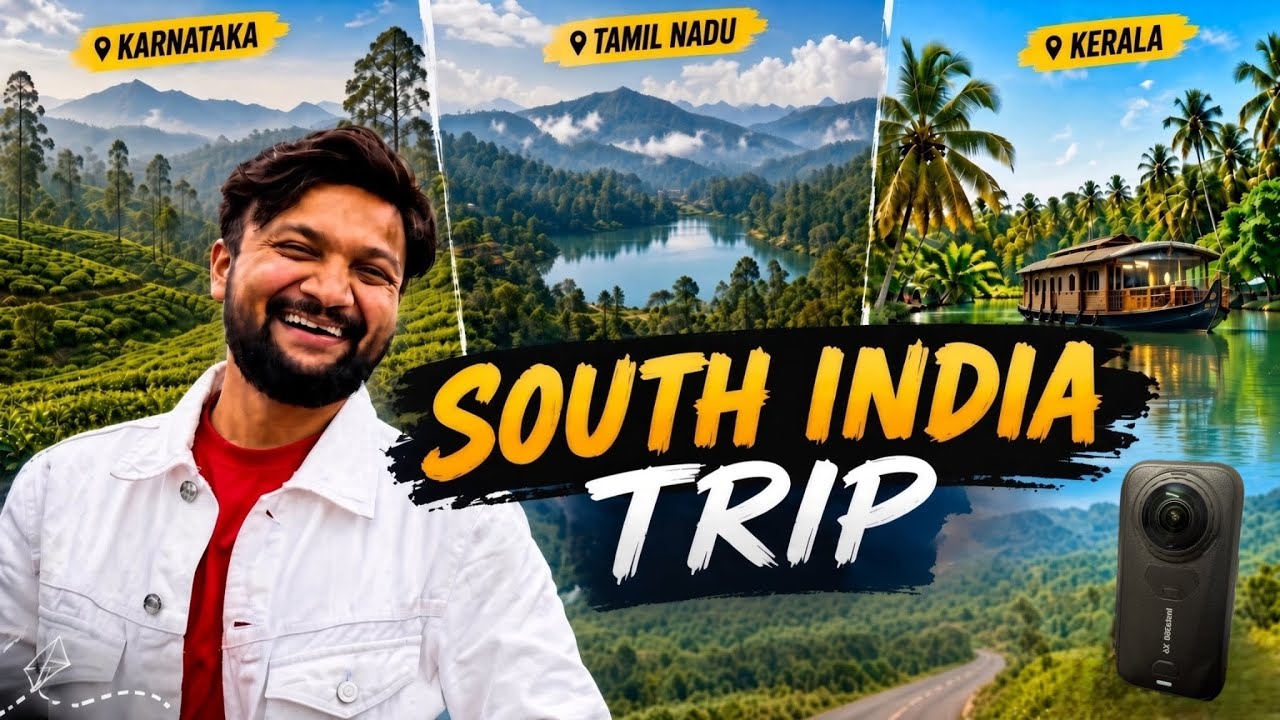 My South India Trip 🇮🇳 | Tamil Nadu, Kerala & Karnataka | Travel Vlog | BTS