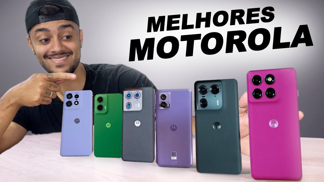 MELHORES Celulares MOTOROLA para COMPRAR! (SOMENTE OS MELHORES)
