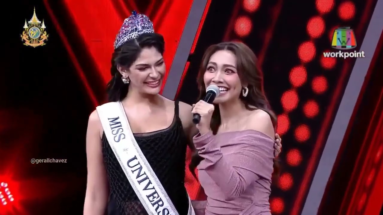 Miss Universe Sheynnis Palacios 2023 in The Wall Song Thailand, 