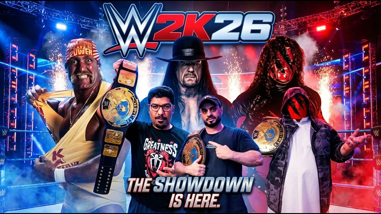 اول تجربة | لعبة المصارعة WWE2K26 مع | زيزو | حانوتي