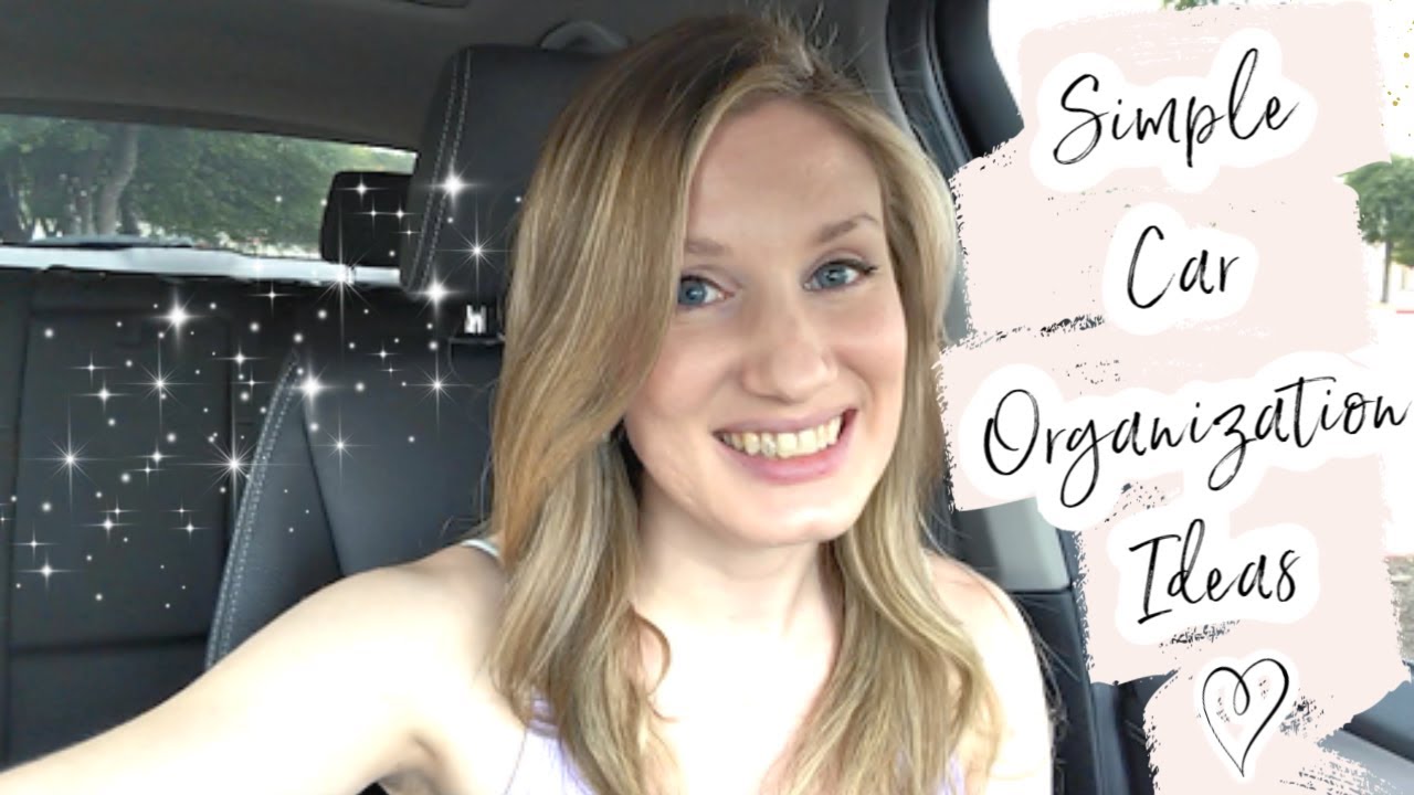 Car Organization Ideas | How I Organized My Car | Simple & Inexpensive