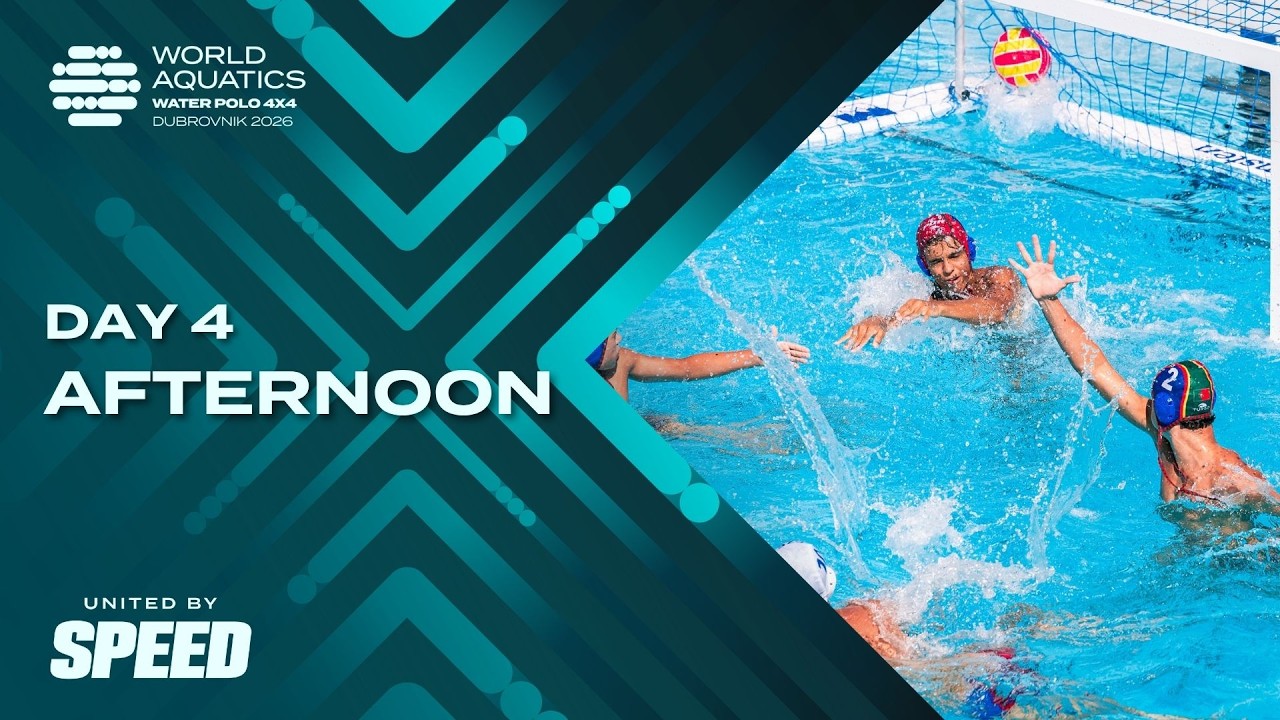 Afternoon | Day 4 | Men's & Women's League | World Aquatics Water Polo 4x4 Open Championships 2026