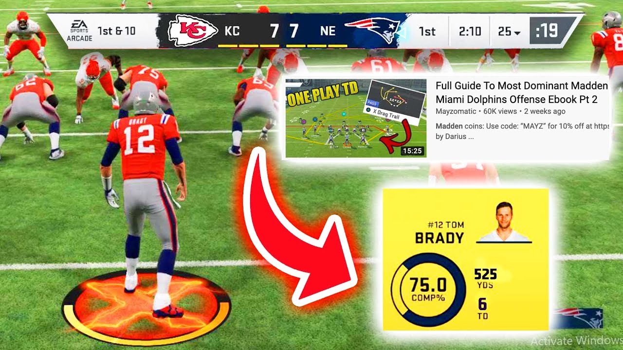 i followed a YOUTUBERs ebook... and got a PERFECT PASSER RATING! - Madden 20 Ultimate Team