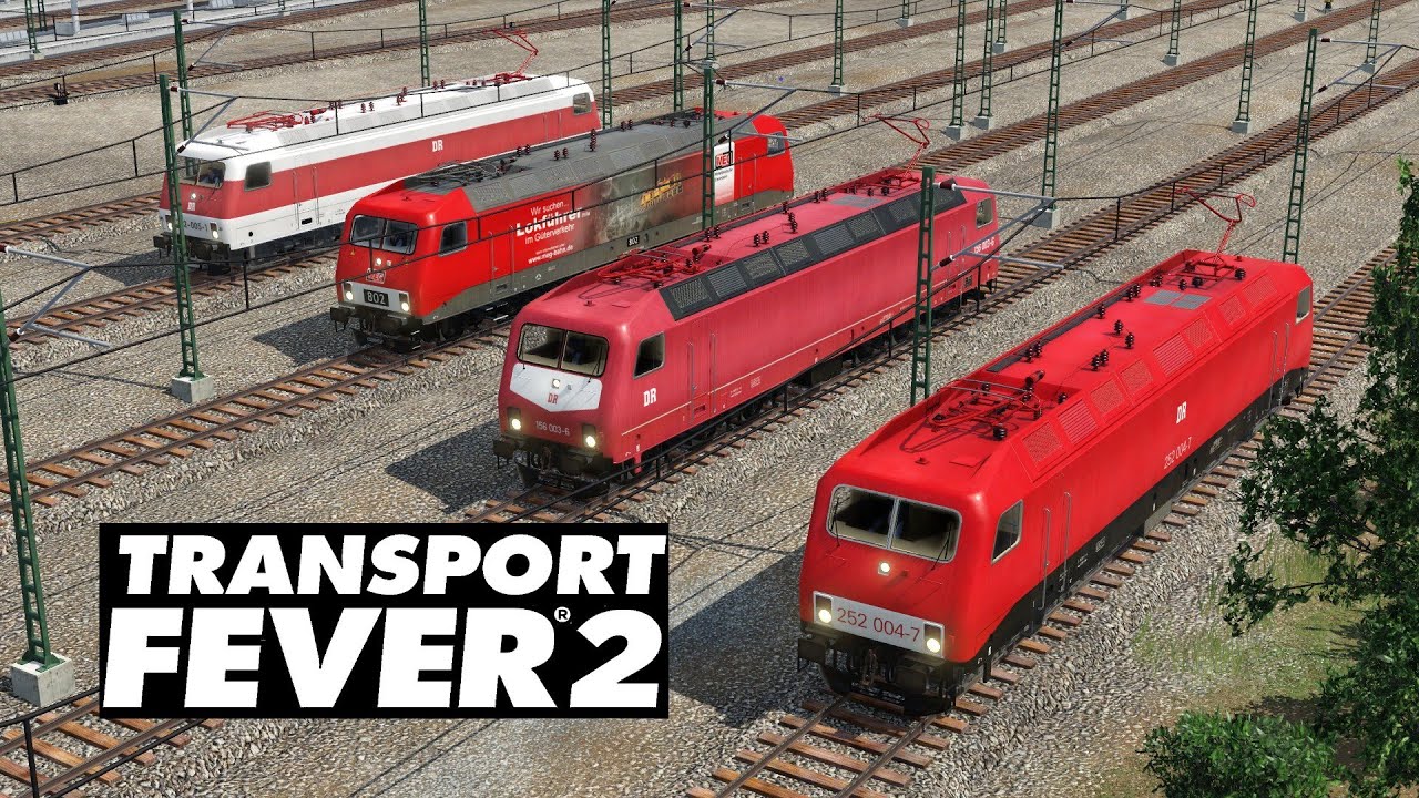 Transport Fever 2 [Modvorstellung] BR 156 / 252 (Deutsche Reichsbahn, Deutsche Bahn, MEG)