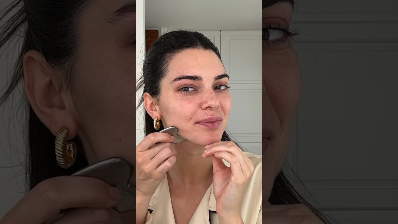 Kendall Jenner nos ense&ntilde;a su rutina con el Gua Sha
