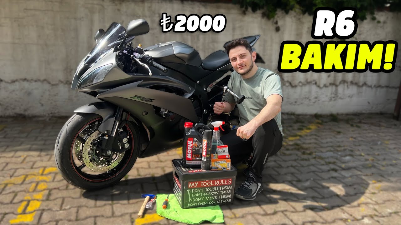 MOTOR BAKIMI YAPTIM! | YZF R6