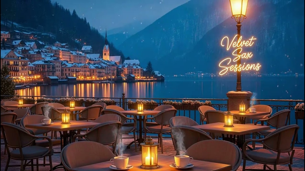 4K Jazz Café Ambience ☕ Smooth Background Music for Work, Study & Deep Focus - No ads