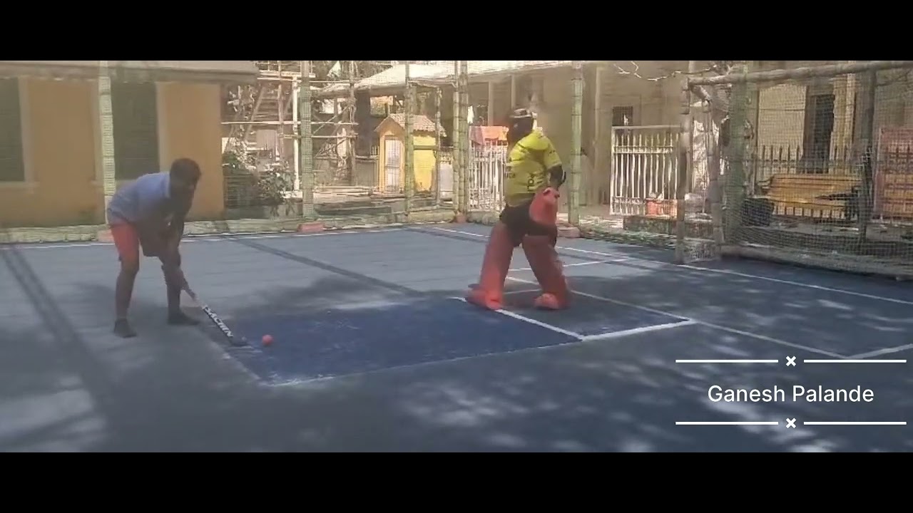 Field hockey | penalty stroke practice |ganesh palande | Maharashtra state police hockey goalkeeper