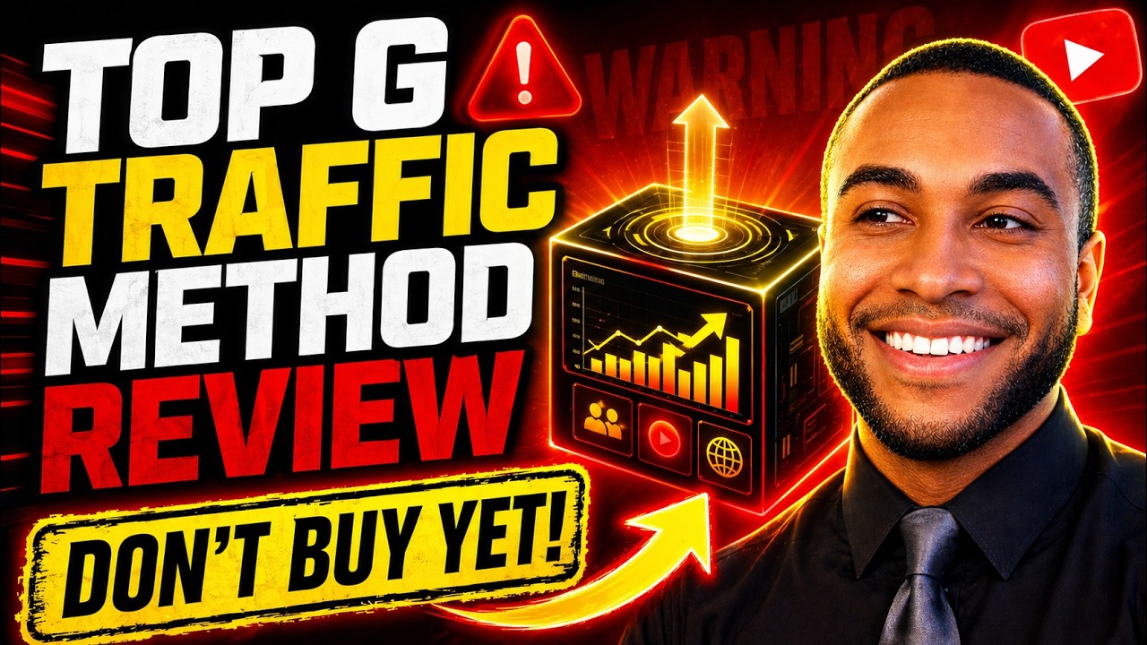 Top G Traffic Method WARNING &mdash; Do NOT Buy Until You See This!