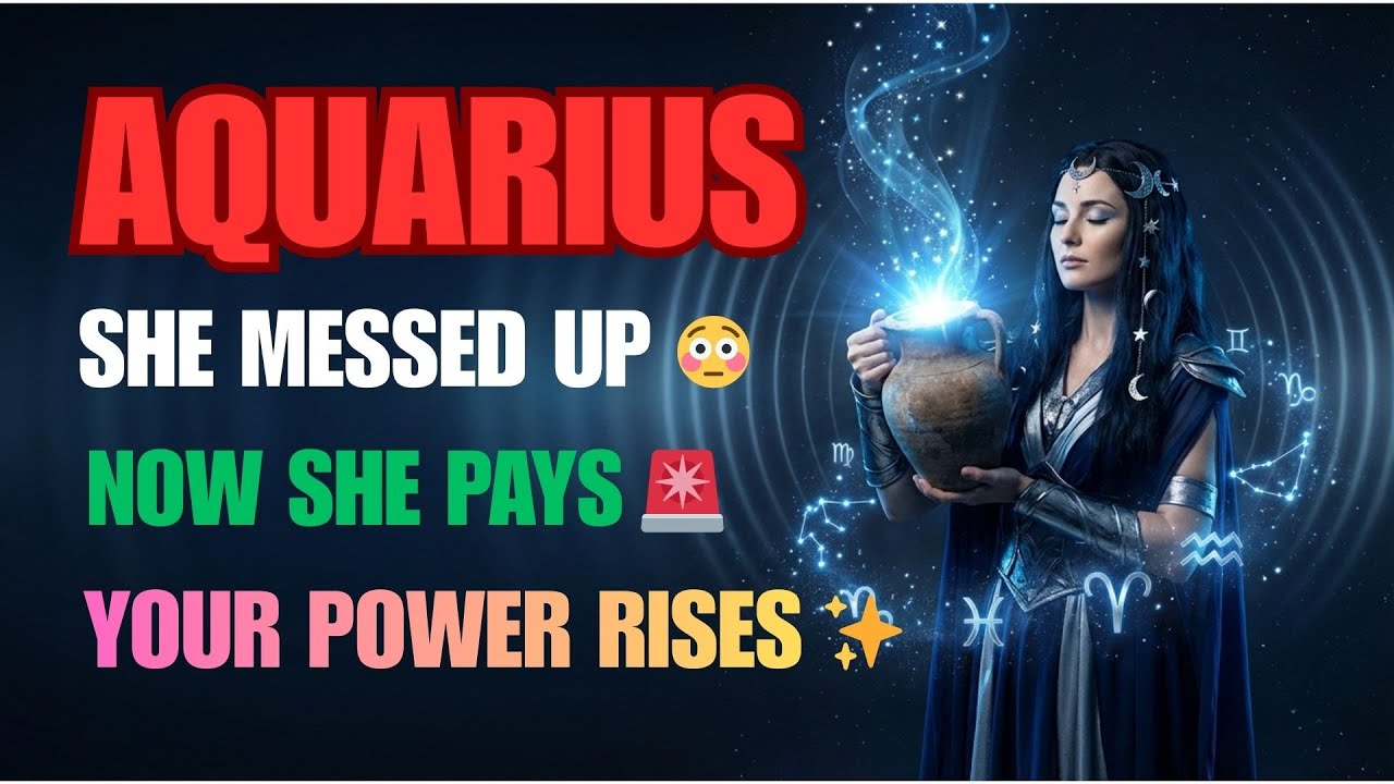 AQUARIUS ♒ I’M NOT LYING TO YOU! 💔🚨🔮 THIS WOMAN WILL PAY FOR EVERYTHING SHE DID 😳⚡🔥