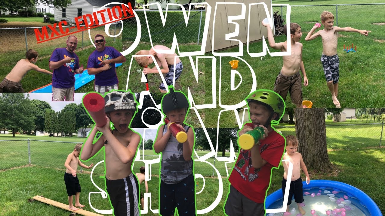 Owen and Liam Show - Obstacle Course MXC Edition