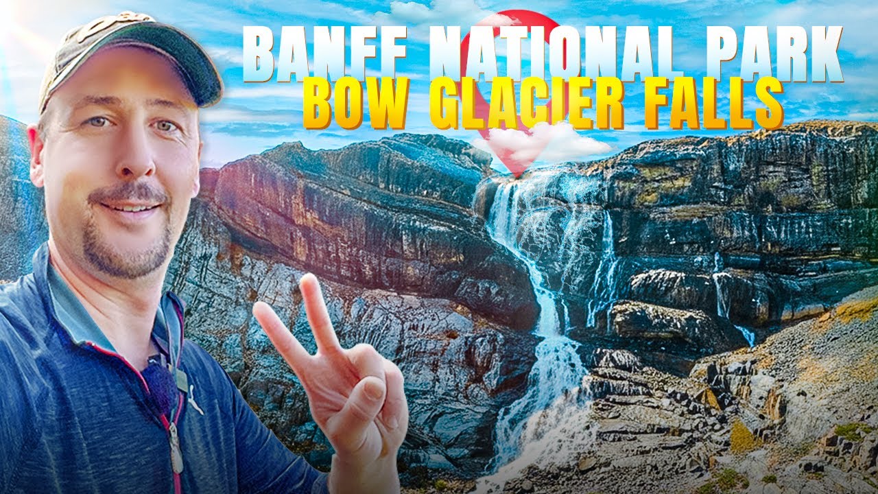 Easy rewarding hike with VIEWS | Hiking Bow Lake to Bow Glacier Falls in Banff National Park