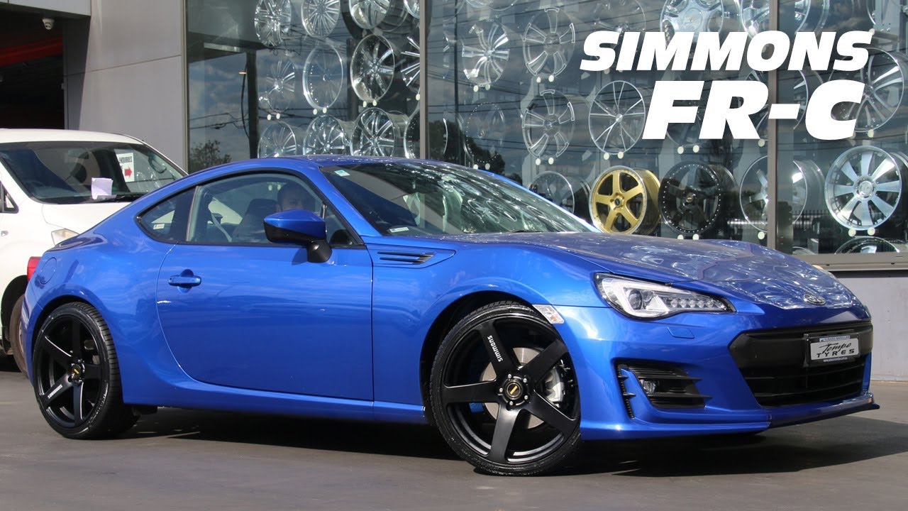 Subaru BRZ w Simmons FR-C