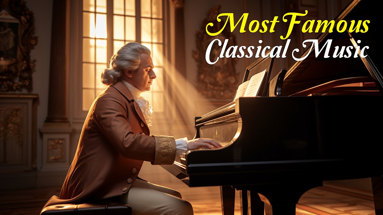 Top 20 Most Famous Classical Music Pieces of All Time  – Mozart, Chopin, Bach, Debussy