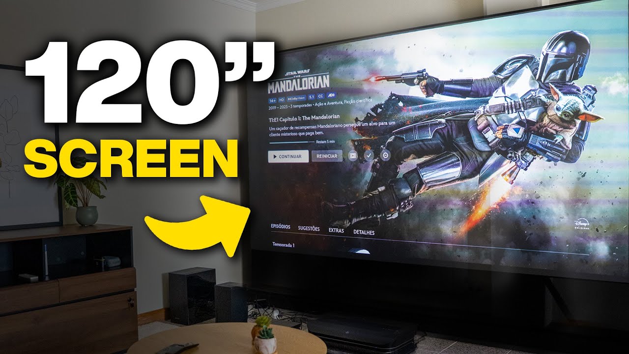 Лучший 120-дюймовый домашний кинотеатр! Обзор проектора AWOL Vision LTV-3000 Pro 4K