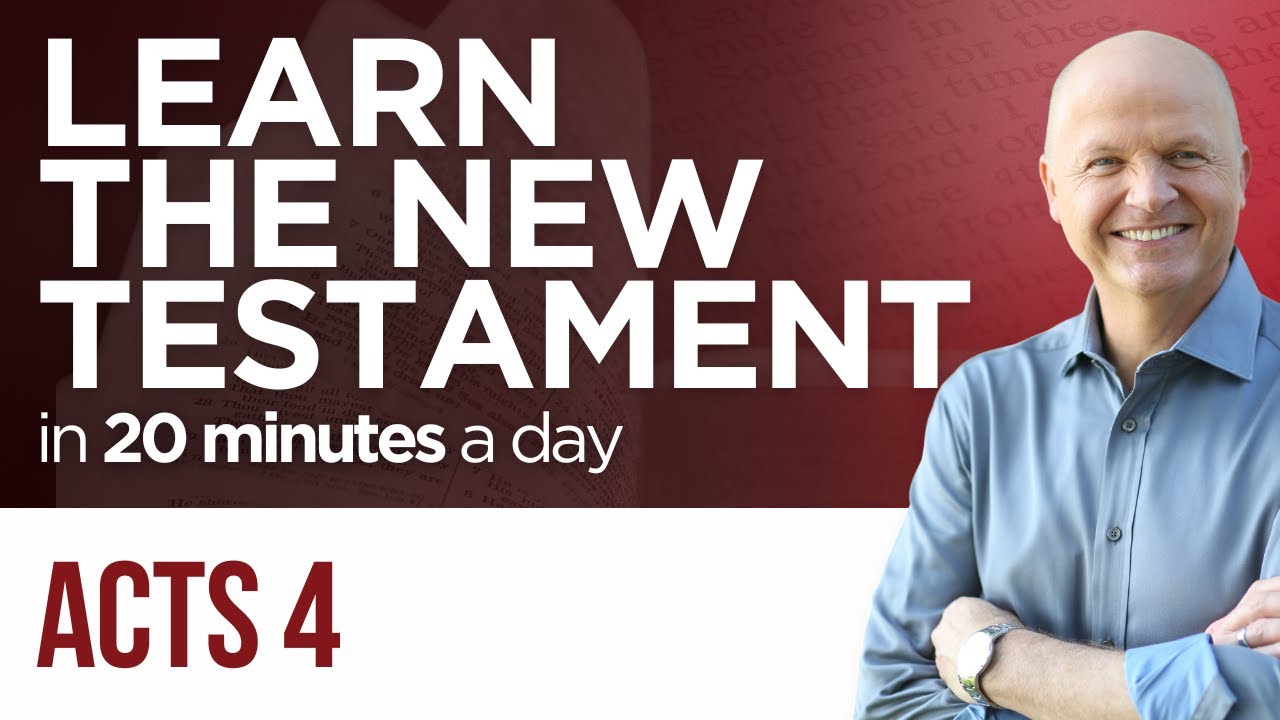 Acts 4 | The New Testament Daily with Jerry Dirmann