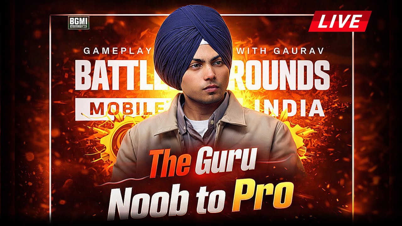 BGMI Live Now 🔴 | Noob to Pro Journey | Rank Push