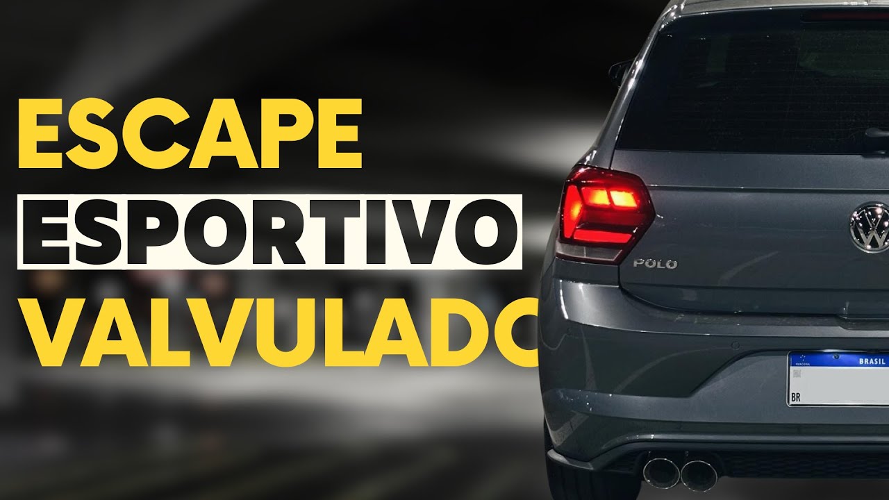 FIZ ESCAPAMENTO ESPORTIVO VALVULADO NO MEU POLO TSI