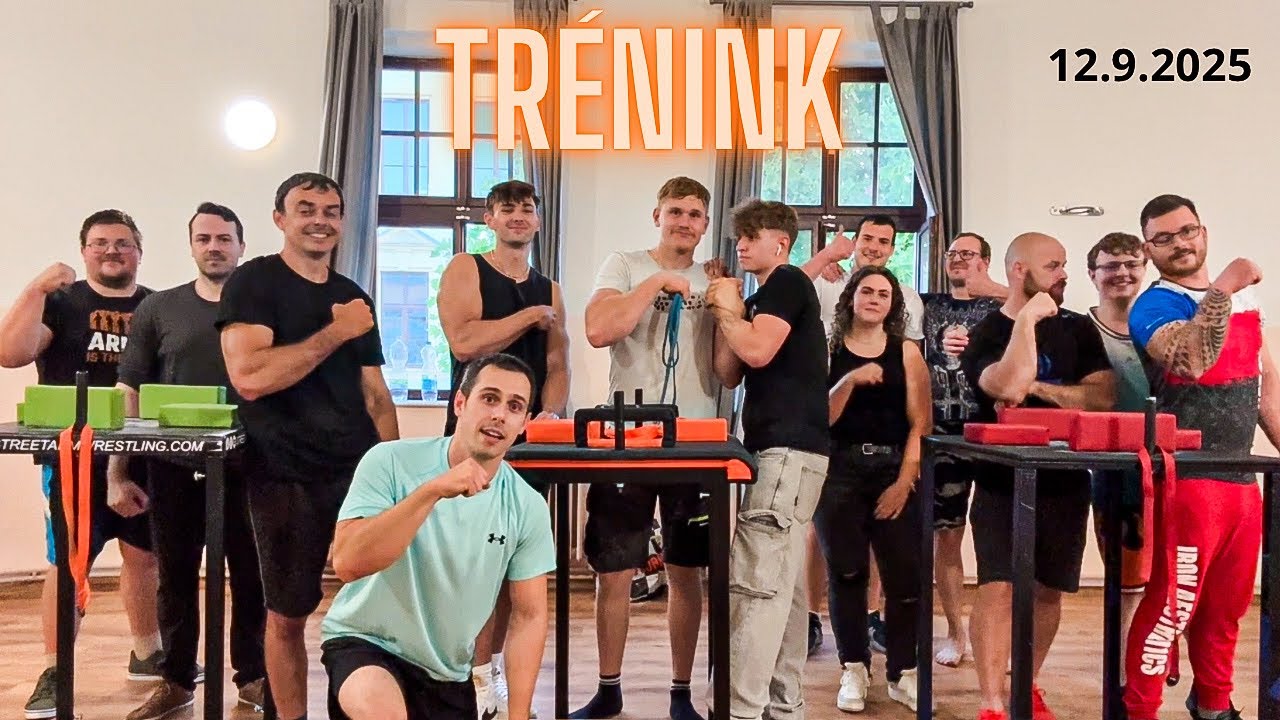 Vlog z Tréninku 12.9.2025 | Street Armwrestling 