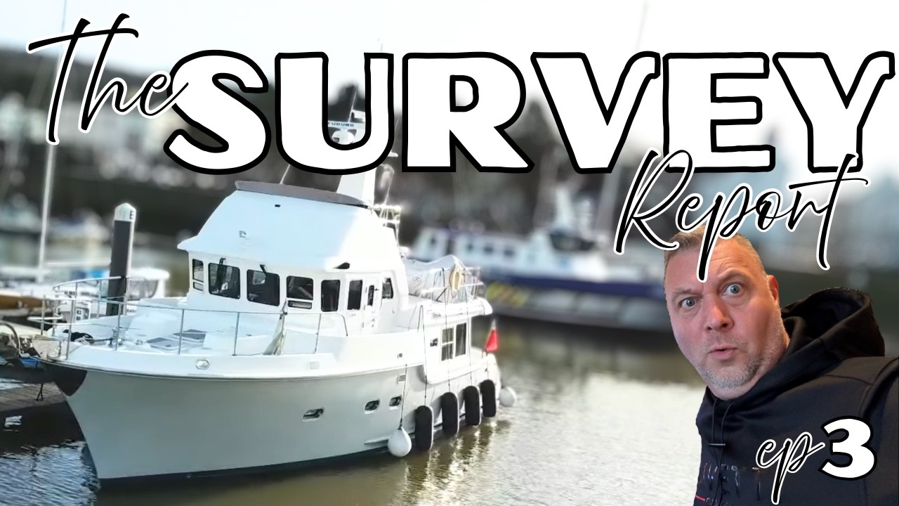 How Many Seacocks To Check? Survey Report Review / First Look At the Engine Room / EP3
