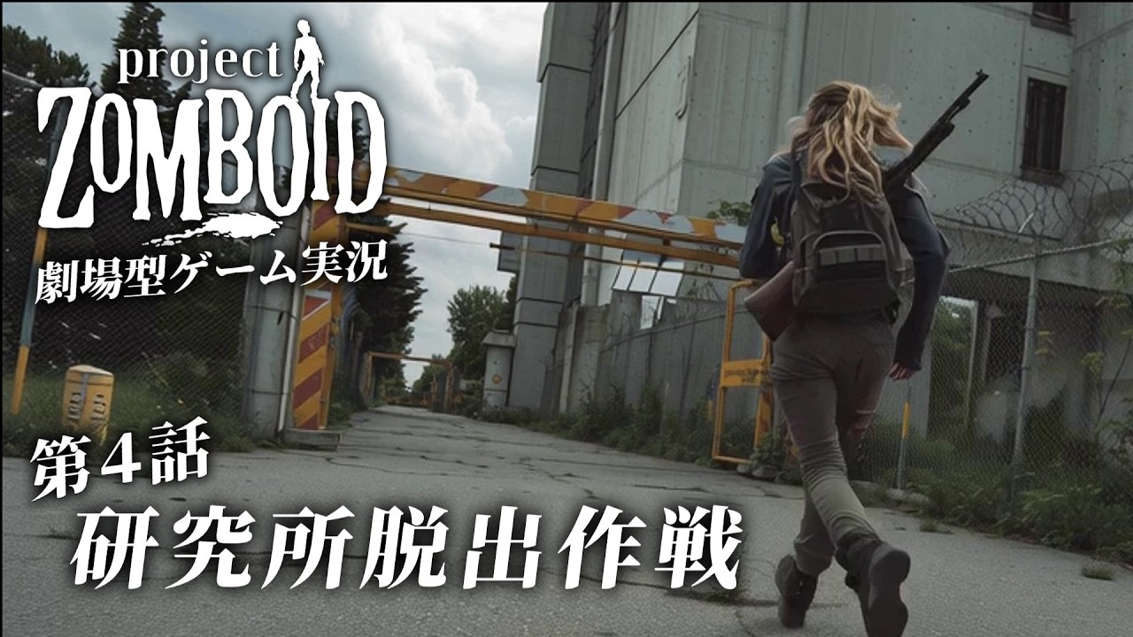 【project zomboid】＃４ 最後の生存者 AI 研究所脱出ゾンビサバイバル