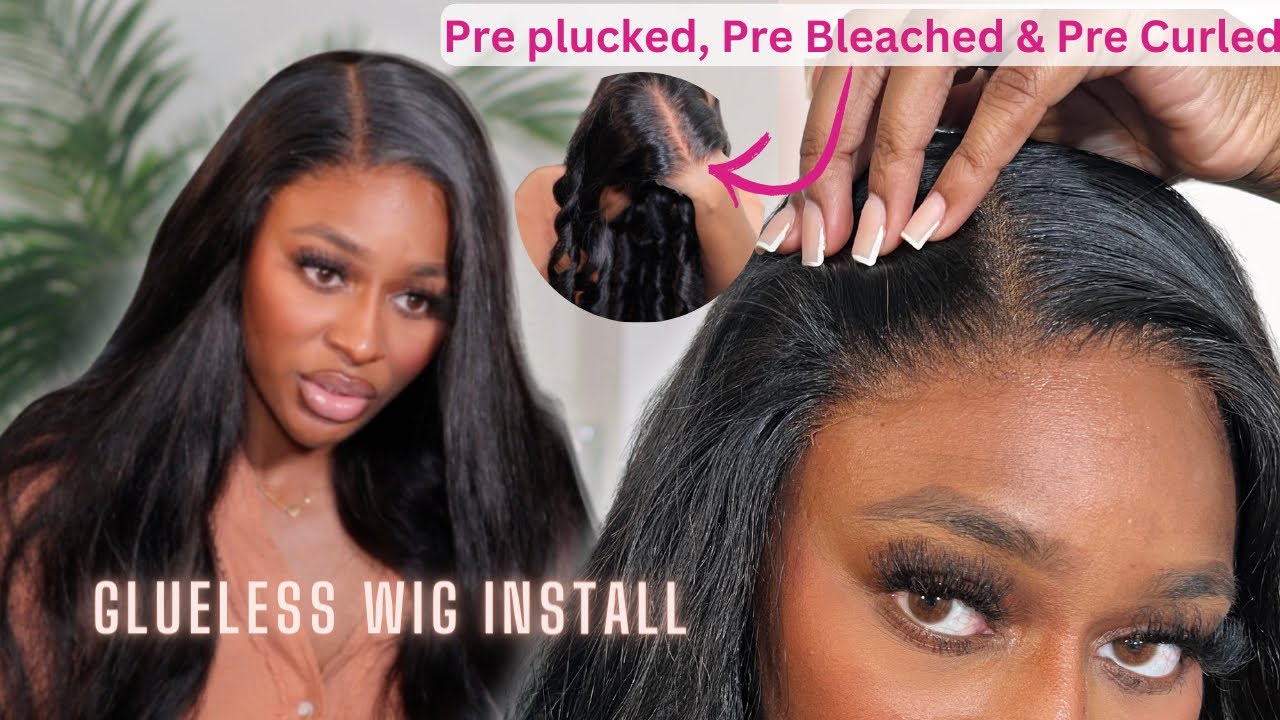 NEW! COMPLETELY GLUELESS HD LACE WIG FOR BEGINNERS | Pre Plucked & Pre Bleached Knots | Asteria Hair