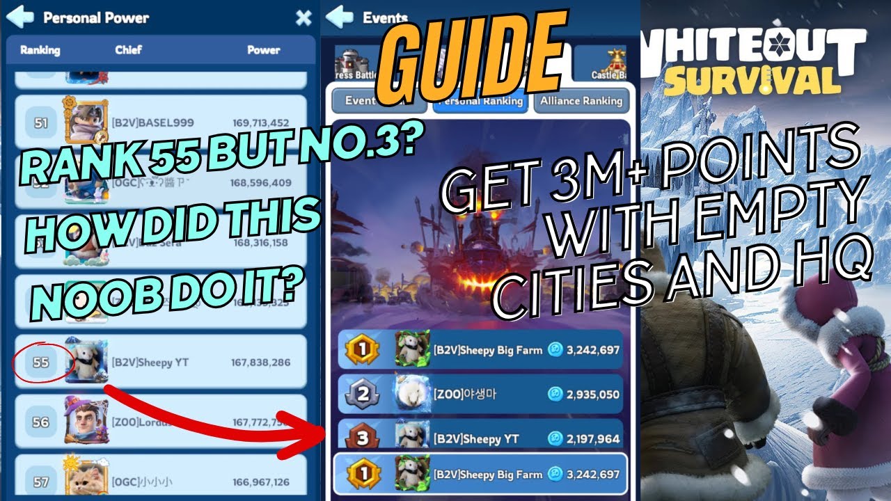 Advanced Guide for Crazy Joe | High Effort Strategy for Top 3 Rank | Whiteout Survival