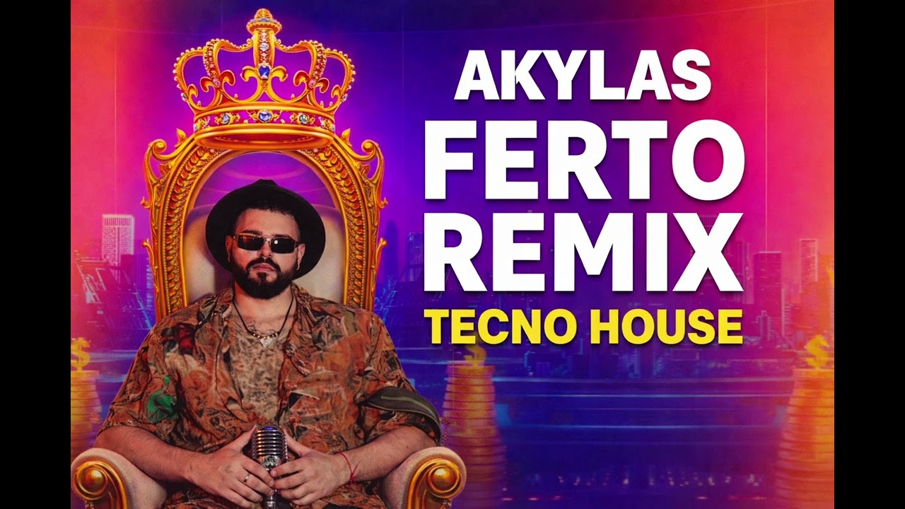 AKYLAS - FERTO ( REMIX TECNHO HOUSE ) #AKYLAS #greekmusic #remix #musicatechno 