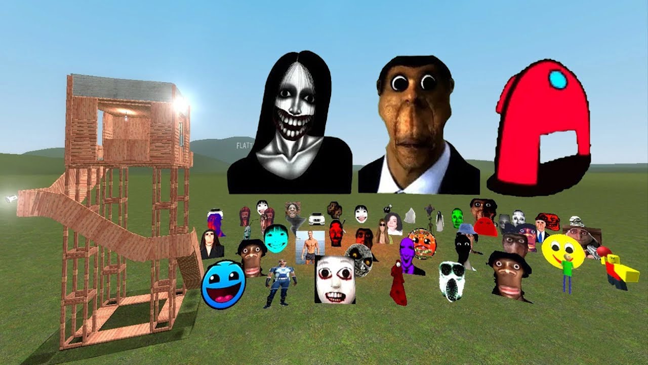 Too Much Nextbots Vs Towers  - Garry's Mod