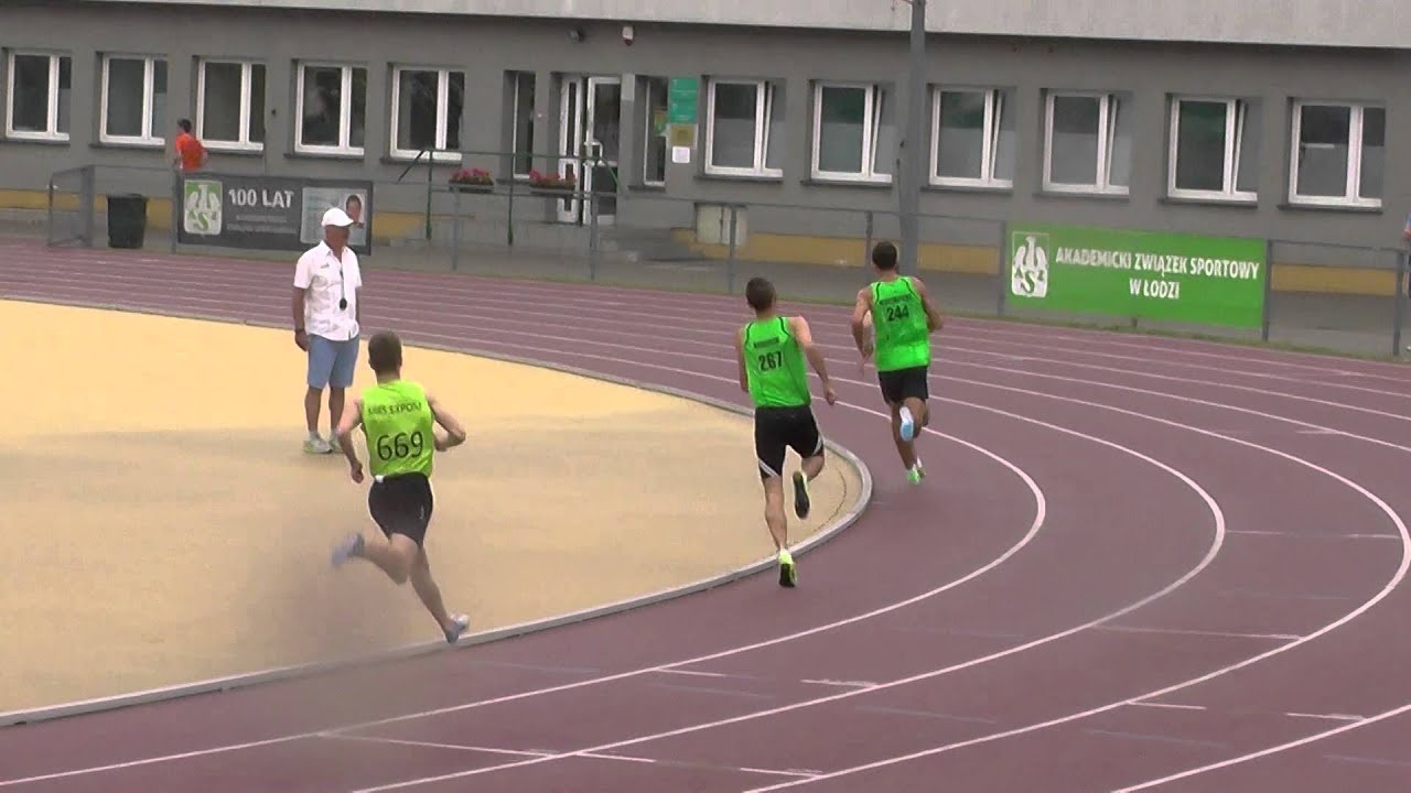 600m M - miting I klasy Łódź , 24.05.2014r.