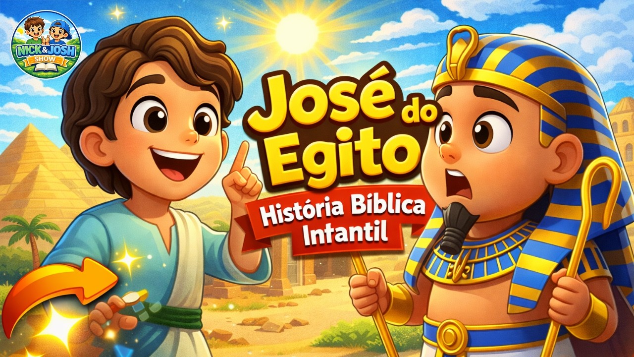 José do Egito | História Bíblica Infantil Completa 🌟📖