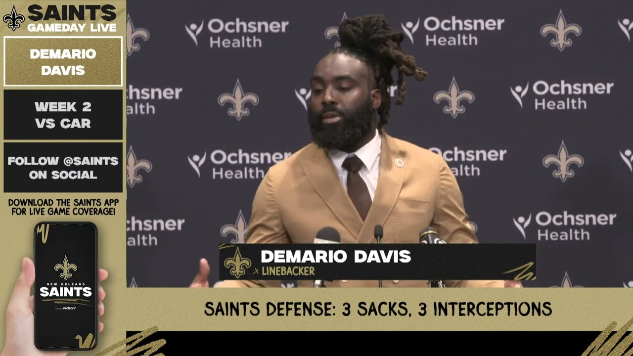 Demario Davis talks Daughter's Medical Victories Postgame after Win vs. Titans