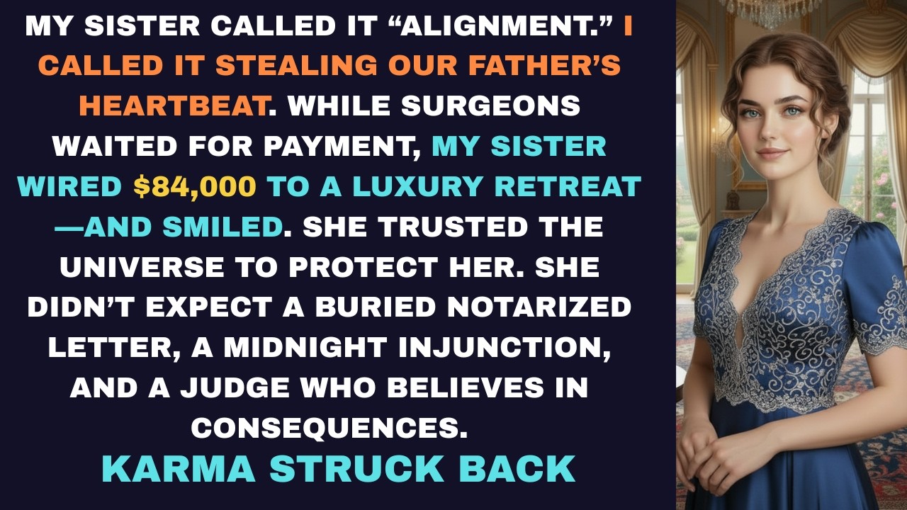 Dad Needed Surgery. My Sister Took the Money for a “Spiritual Escape”— She Didn’t Expect My Response