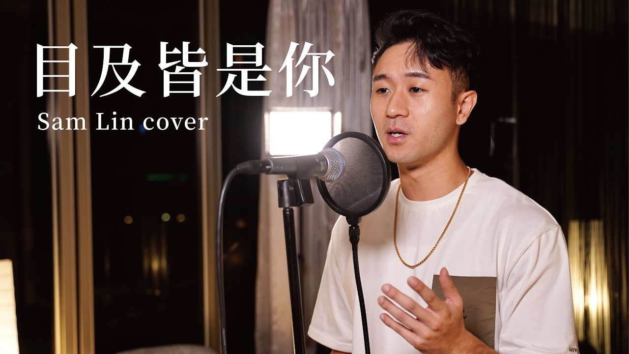 《目及皆是你》- 小藍背心 【Sam Lin Cover】『我戒不掉你 像戒不了呼吸。』
