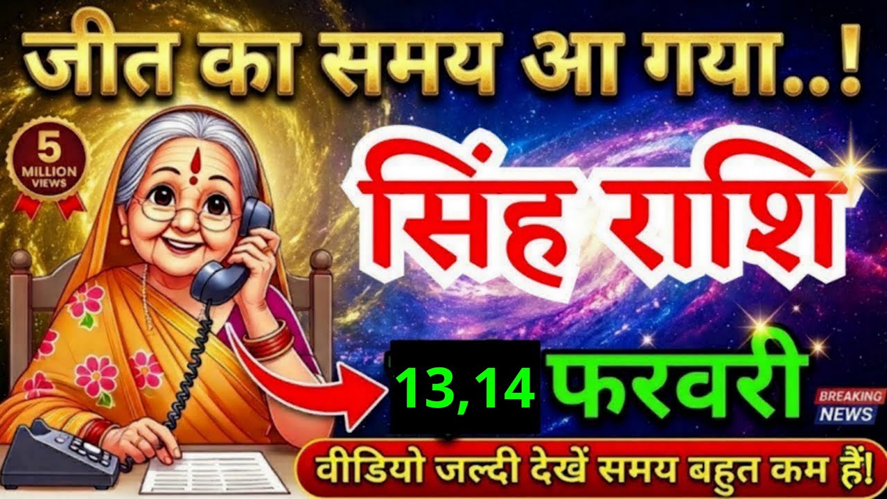 1, 2 फरवरी, सिंह राशि वालों जीत का समय आ गया, Singh Rashi, शुभ समाचार