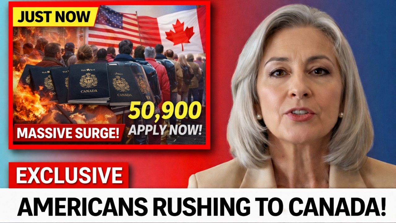 JUST NOW: 50,900 Americans Applying for Canadian Citizenship &mdash; Carney's Canada Is the New Safe Haven
