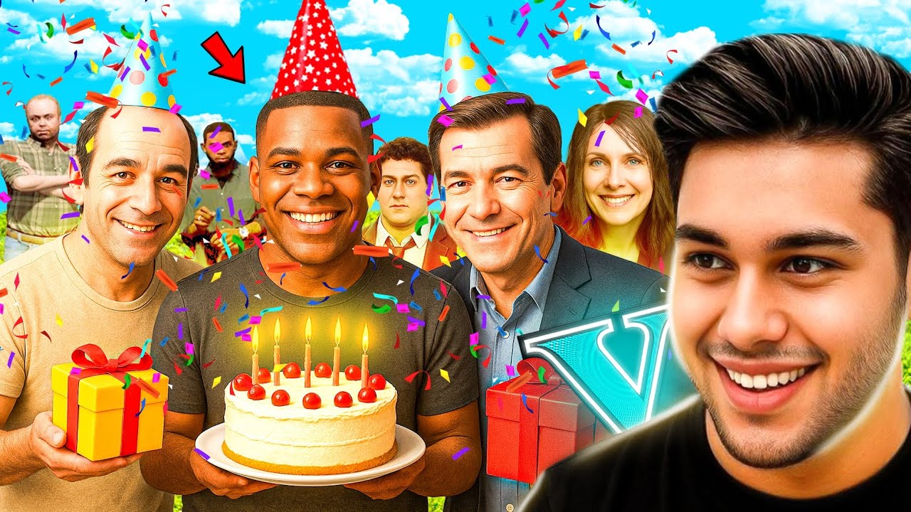 تولد فرانکلین و احسان باکستر در جی تی ای 🎂🎁🎉