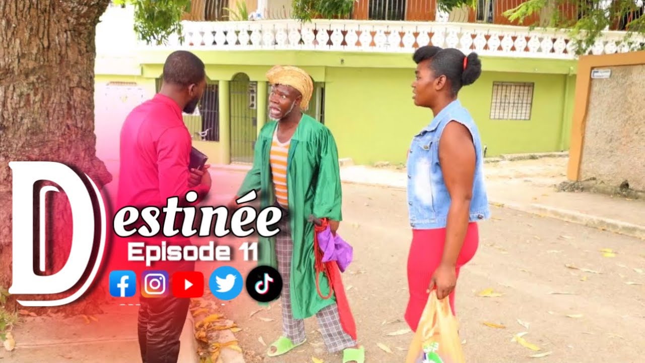 DESTINÉE  EPISODE 11 FEUILLETON ÉVANGELIQUE HAITIEN 2025(Fedeline  Sanble ap tou kite avek Kelly