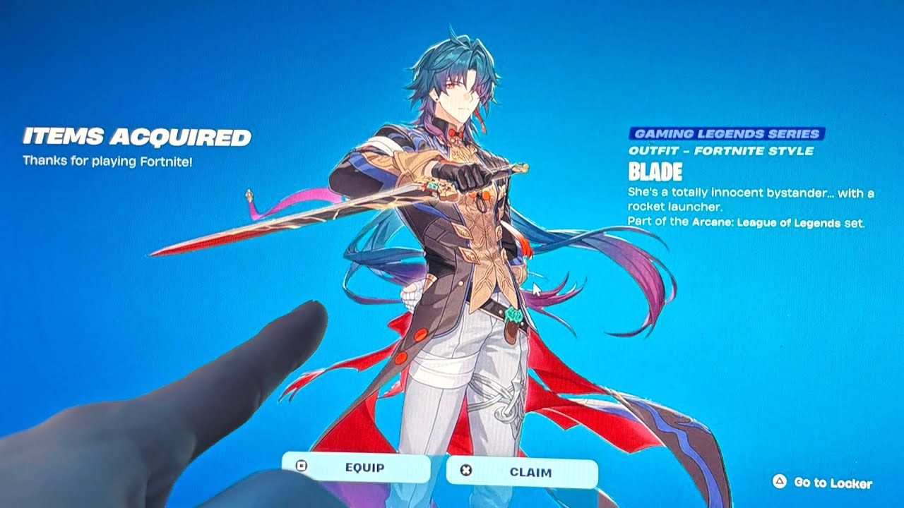 КАК ПОЛУЧИТЬ СКИН HONKAI STAR RAIL BLADE В FORTNITE БЕСПЛАТНО!