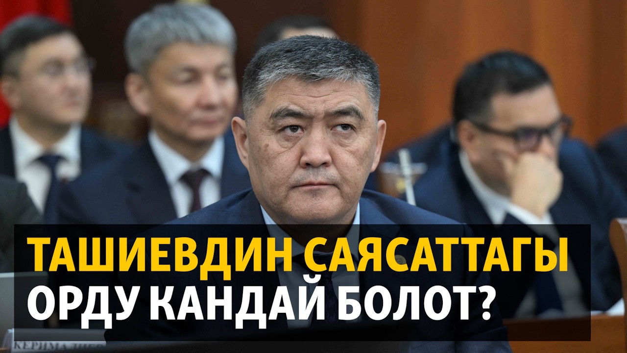 Ташиевдин саясаттагы орду кандай болот?