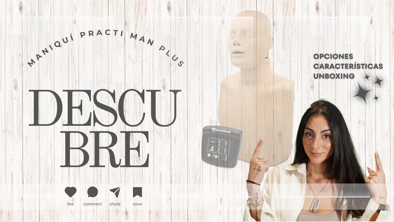 🫀MANIQUI RCP PRACTI MAN PLUS:🫀 TUTORIAL