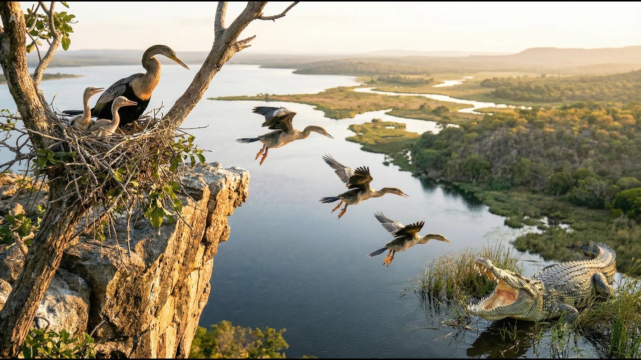 Anhinga Bird: 130 Days From Egg to Survivor