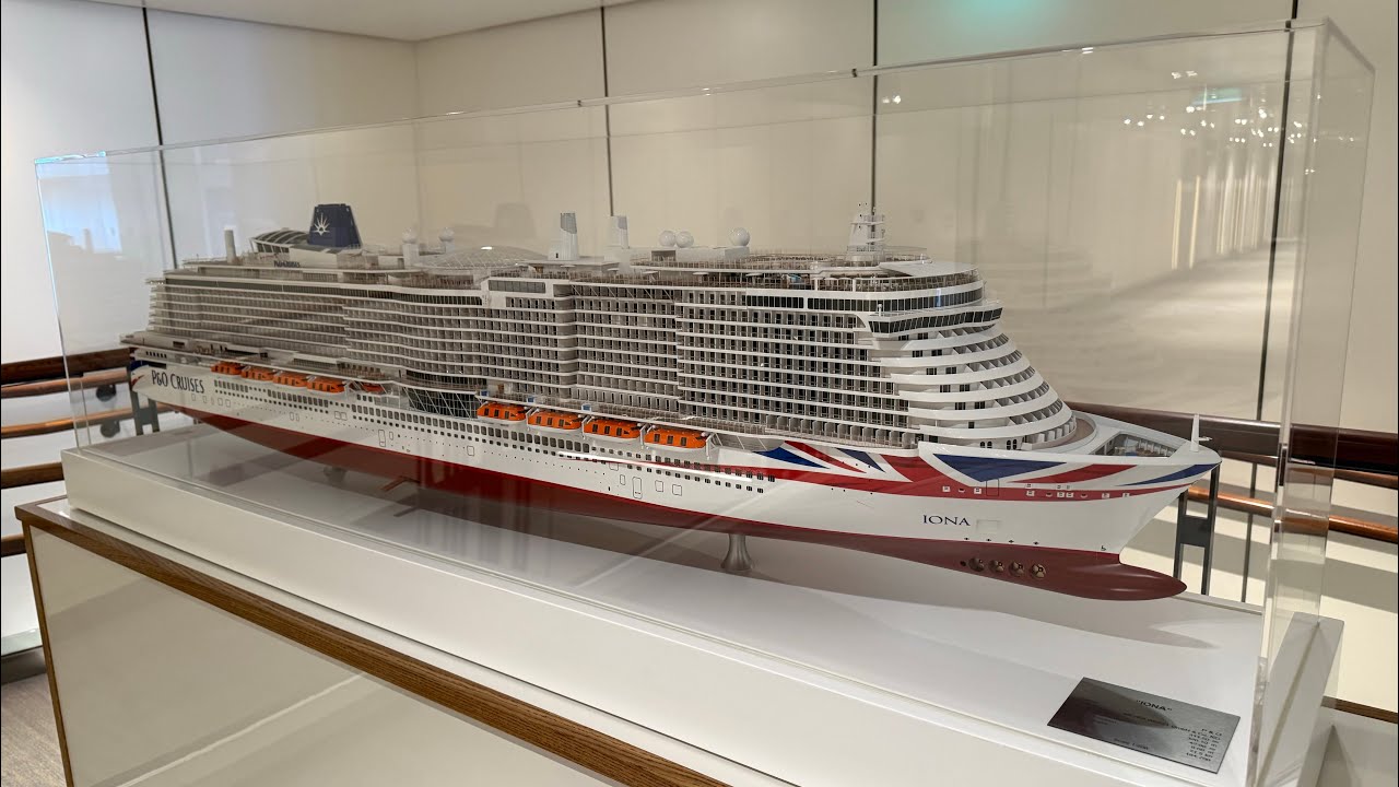 35 night cruise on Iona from Southampton, Iona the ship transatlantic part 2