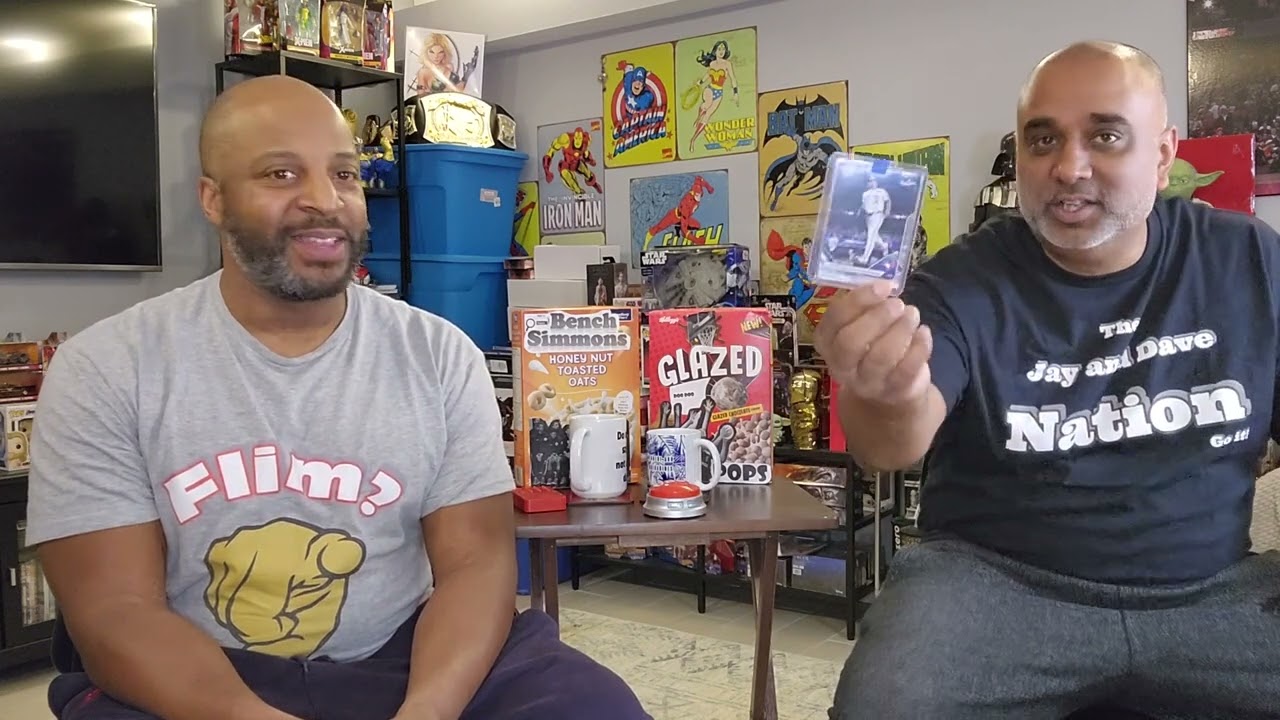 Show and Tell (Star Wars , DC toys and Sports rookie  cards)