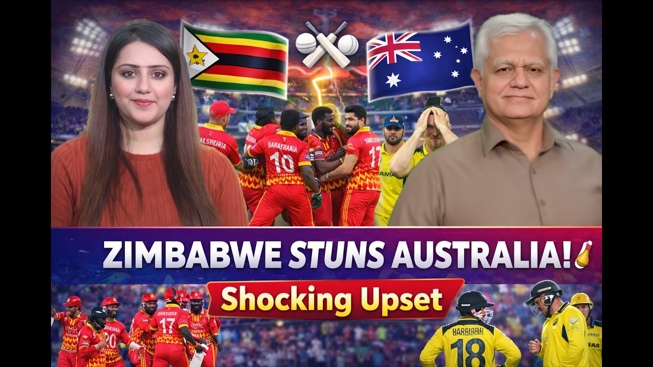 ZIMBABWE STUNS AUSTRALIA! 🏏 Shocking Upset