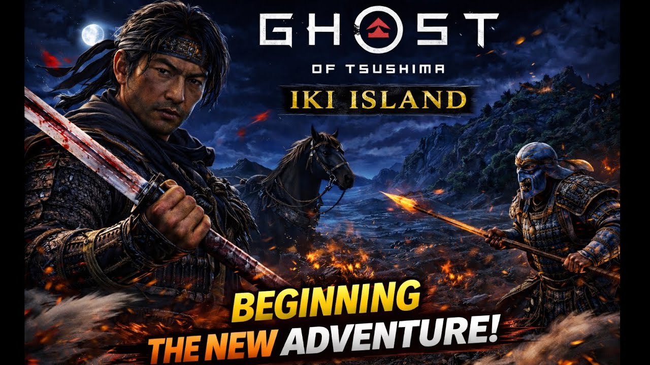 Ghost of Tsushima: Iki Island Begins 🌙  | PS5 Gameplay