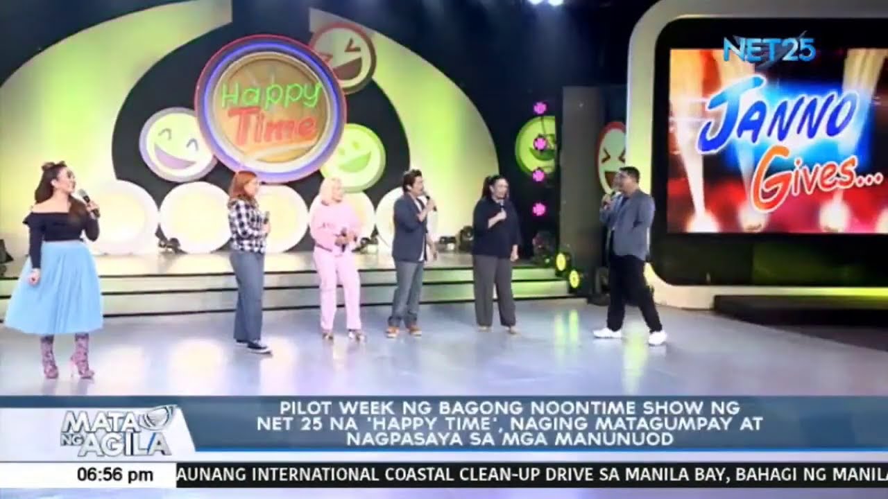 Pilot week ng bagong noontime show ng NET 25 na 