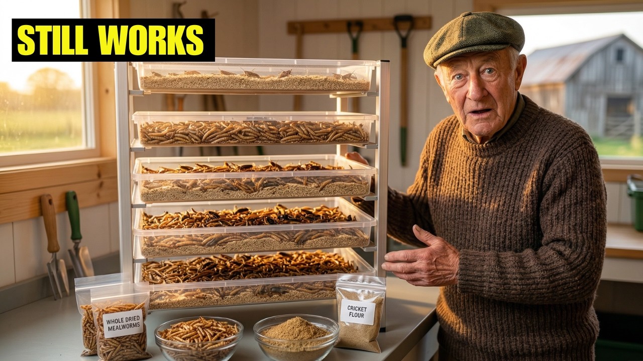 These Tiny Insects Produce 60X MORE Protein Than Chicken Farms!