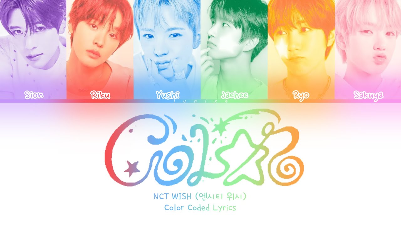 NCT WISH (엔시티 위시) &lsquo;COLOR (컬러)&rsquo; Color Coded Lyrics 가사 [Han/Rom/Eng]
